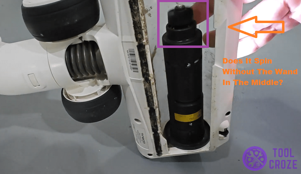 connect the brush roller directly without the wand