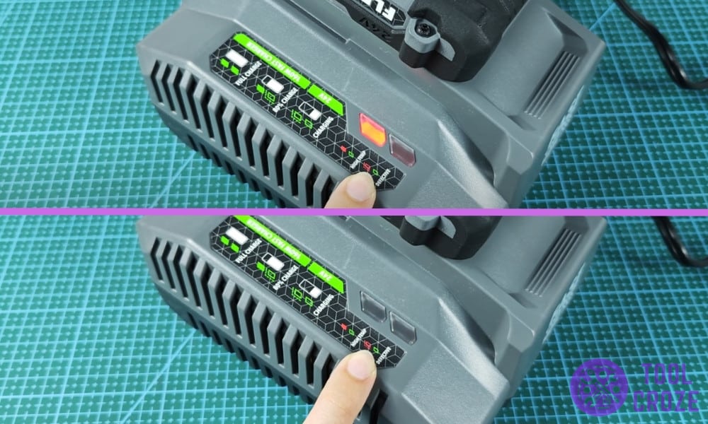 red light blinking on flex charger