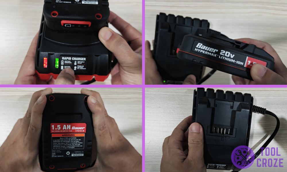Bauer Battery Charger Indicators Meaning