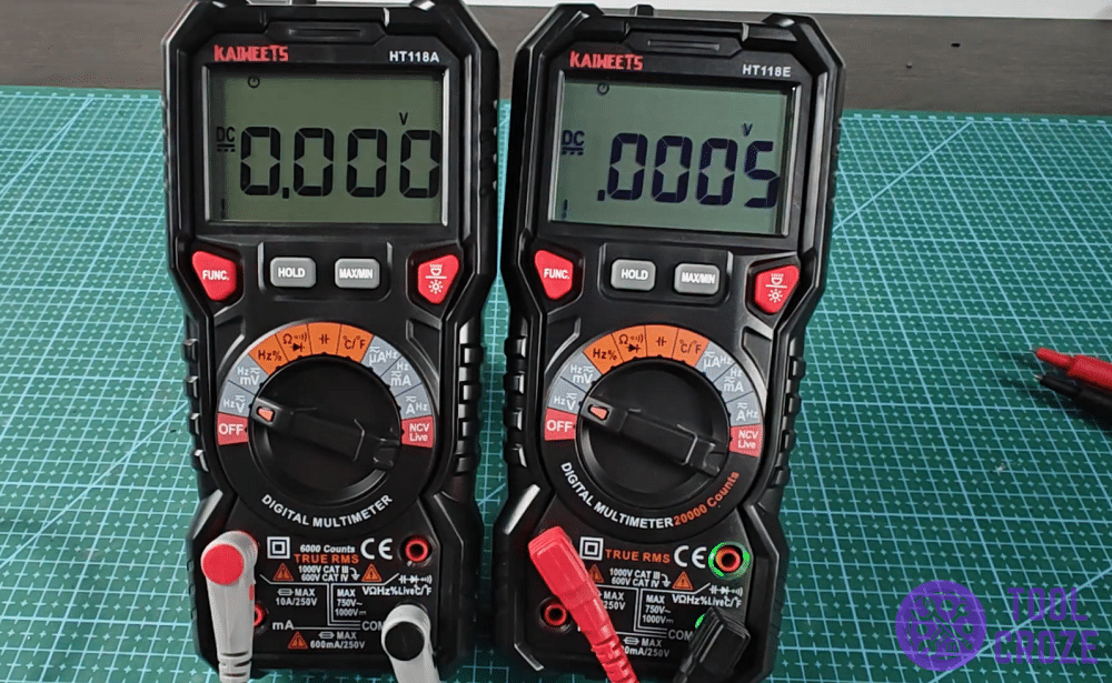 Kaiweets HT118A and HT118E together
