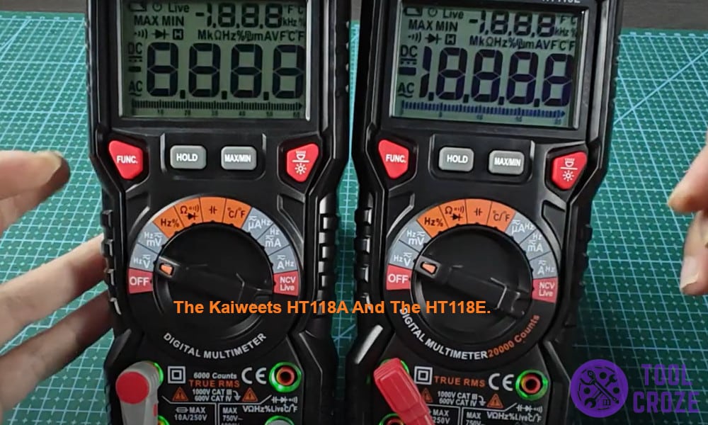 The Kaiweets HT118A and the HT118E.