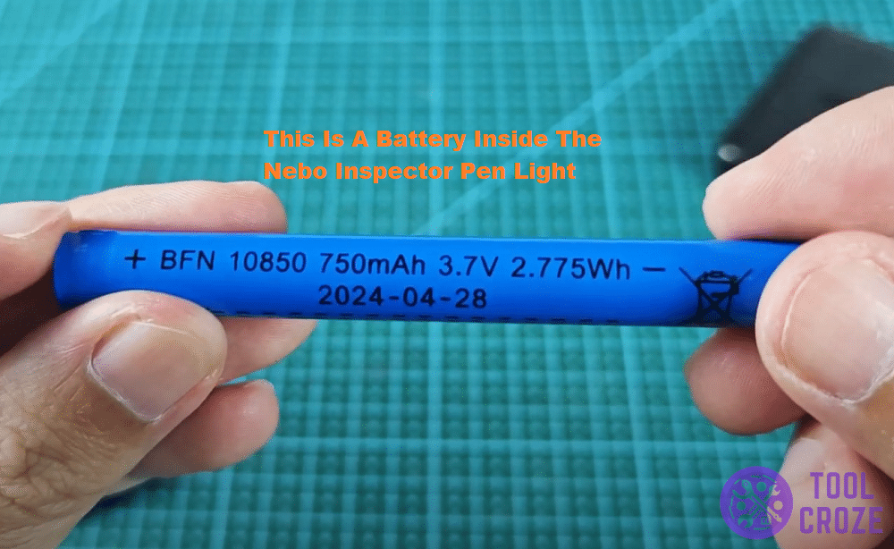 battery inside nebo inspector pen light
