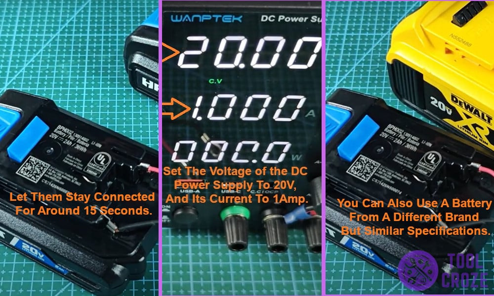 3 Ways to Reset HART 20V Battery