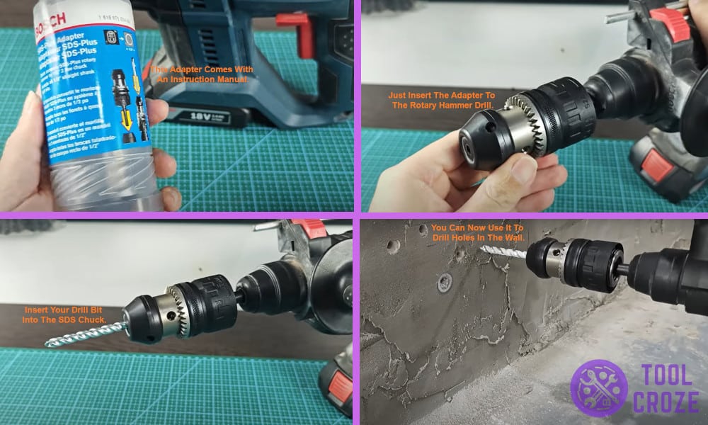 BOSCH 1618571014 SDS Chuck Adapter Review
