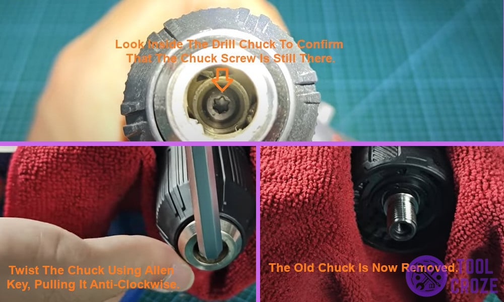 Change Chuck on the Craftsman Drill