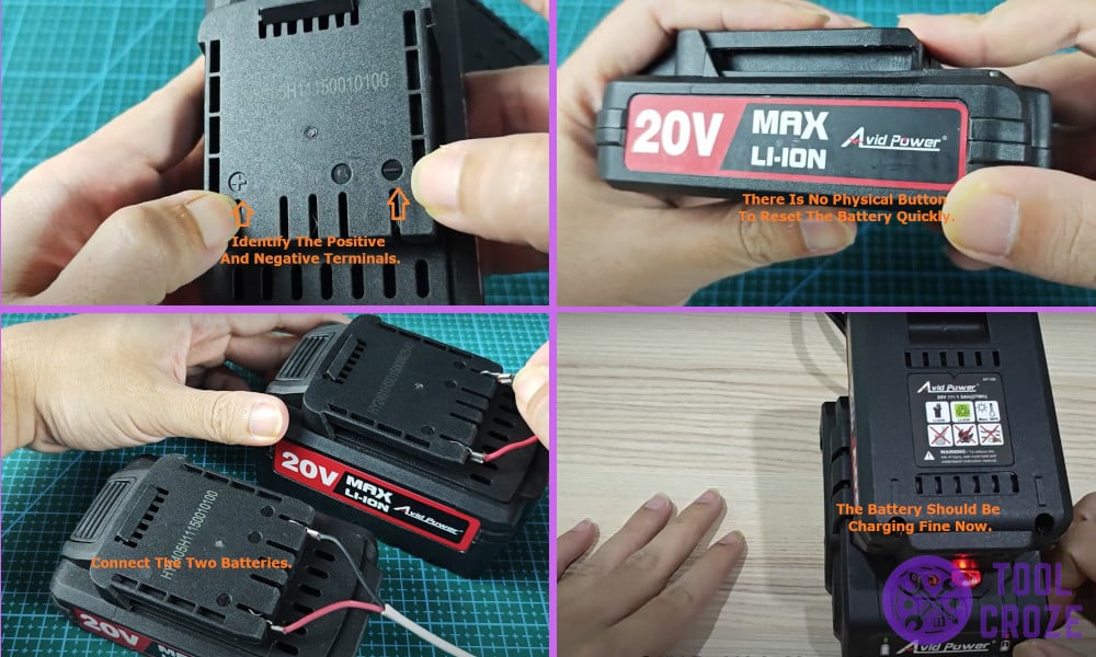 Avid Power 20V Battery Not Charging
