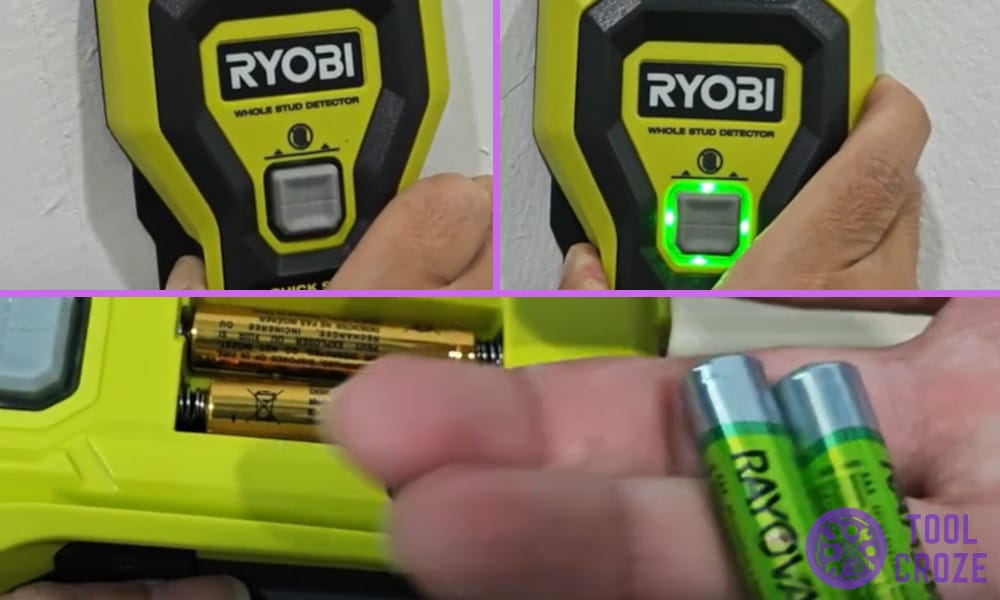 Ryobi Stud Finder Keeps Blinking, Not Calibrating, Not Working