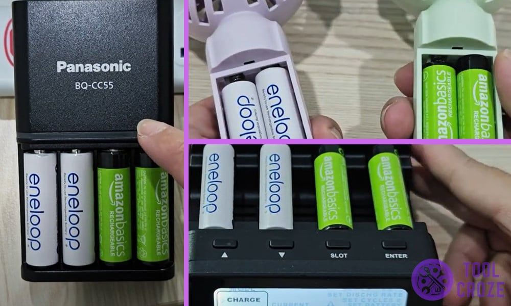 AmazonBasics vs Eneloop Rechargeable Battery