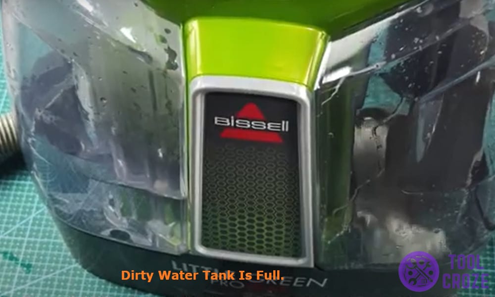 Dirty Water Tank is Full