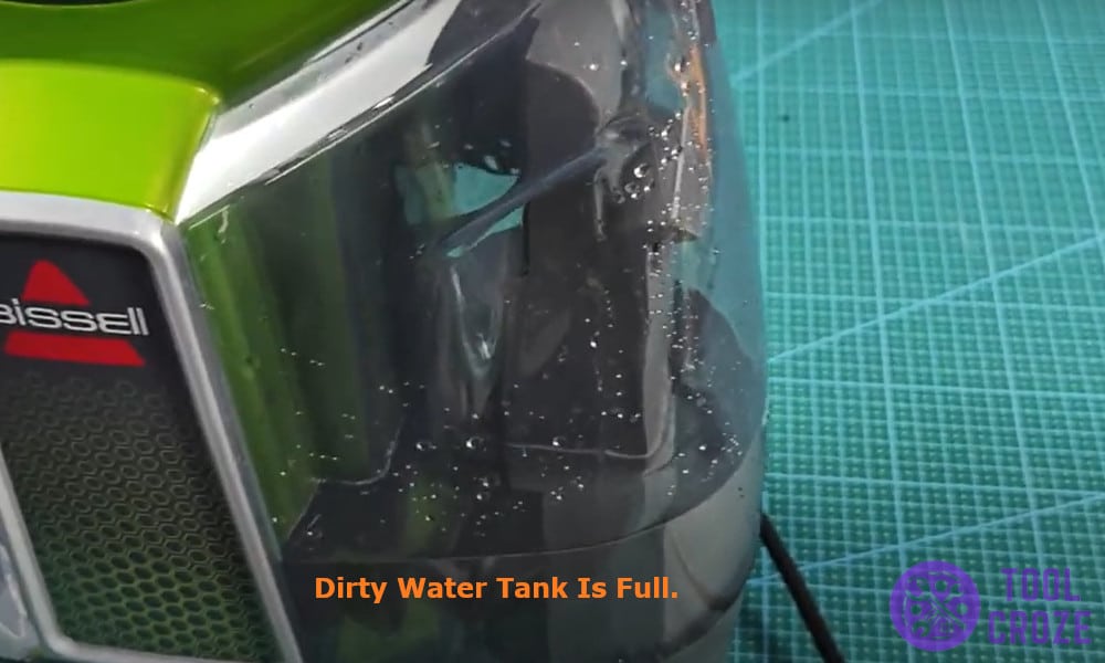 Dirty Water Tank is Full