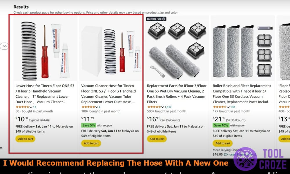 I would recommend replacing the hose with a new one