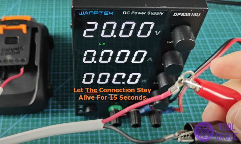 Let the connection stay alive for 15 seconds