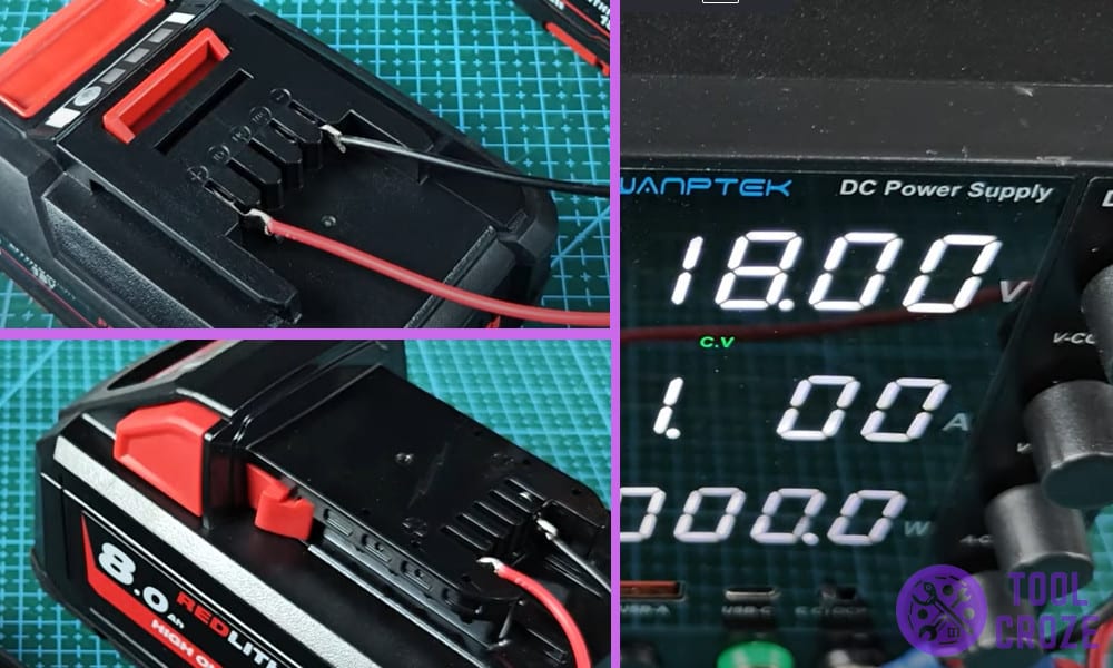 Reset 18V Einhell Battery