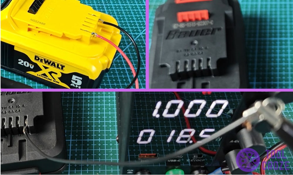 Reset 20V Bauer Battery