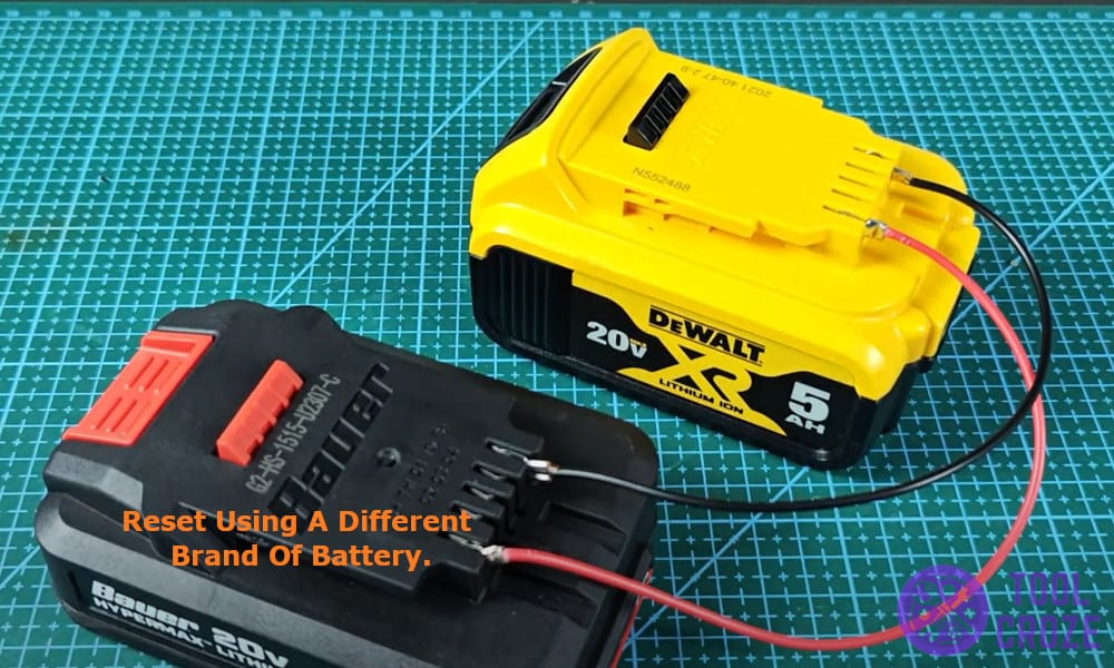 Reset Using a Different Brand of Battery
