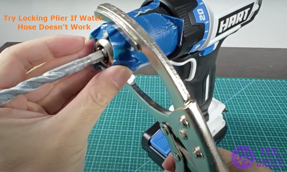 Try Locking Plier If Water Hose Doesn't Work