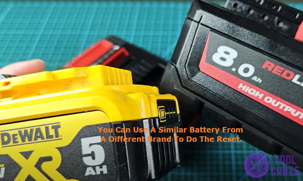 use a battery from a different brand