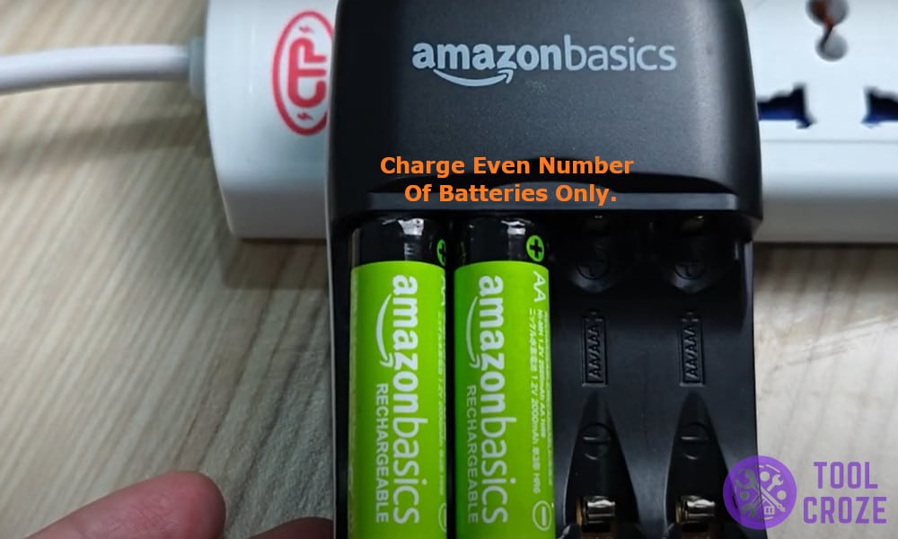 Charge Even Number of Batteries Only