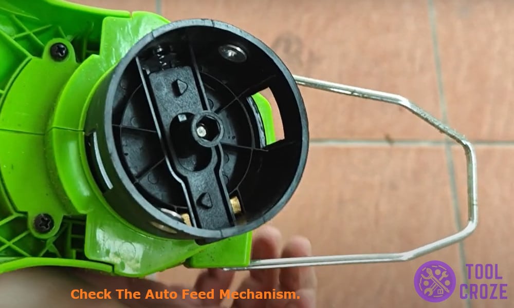 Check the Auto Feed Mechanism