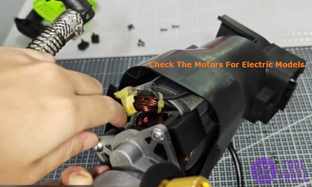 Check the Motors for Electric Models