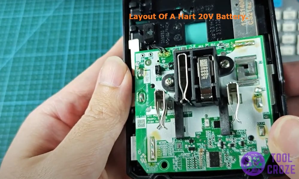 Hart battery’s layout
