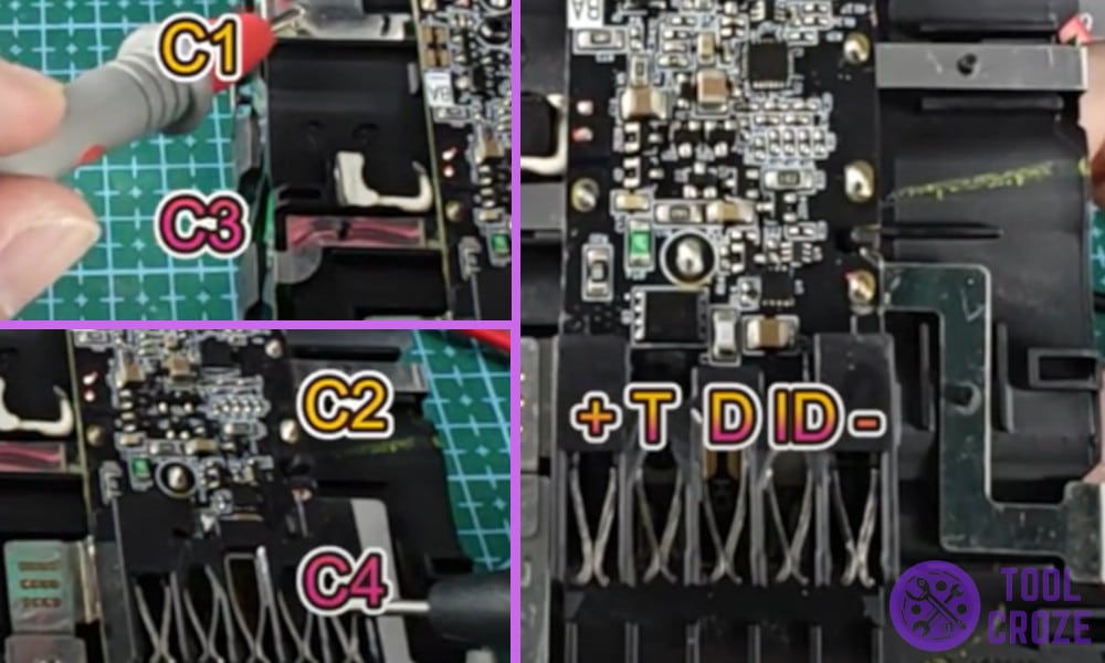 Milwaukee M18 Battery Pinout Wiring Diagram