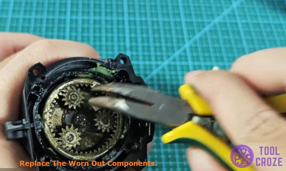 Replace the worn out components