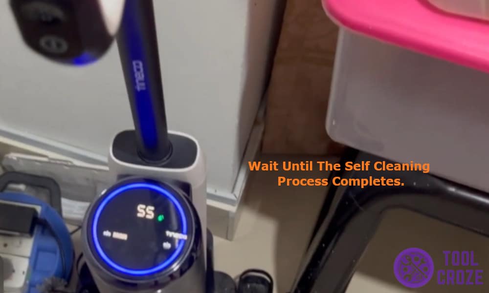 Wait Until the Self Cleaning Process Completes