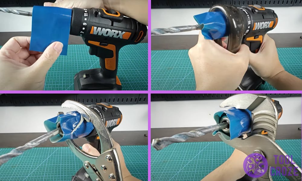 Worx Drill Bit Stuck in the Chuck