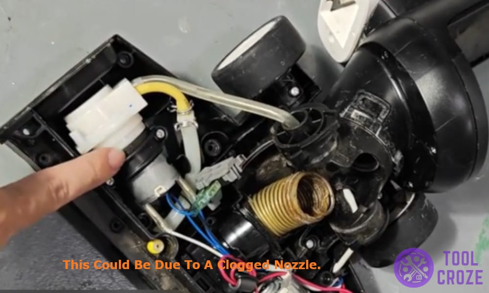 clogged nozzle