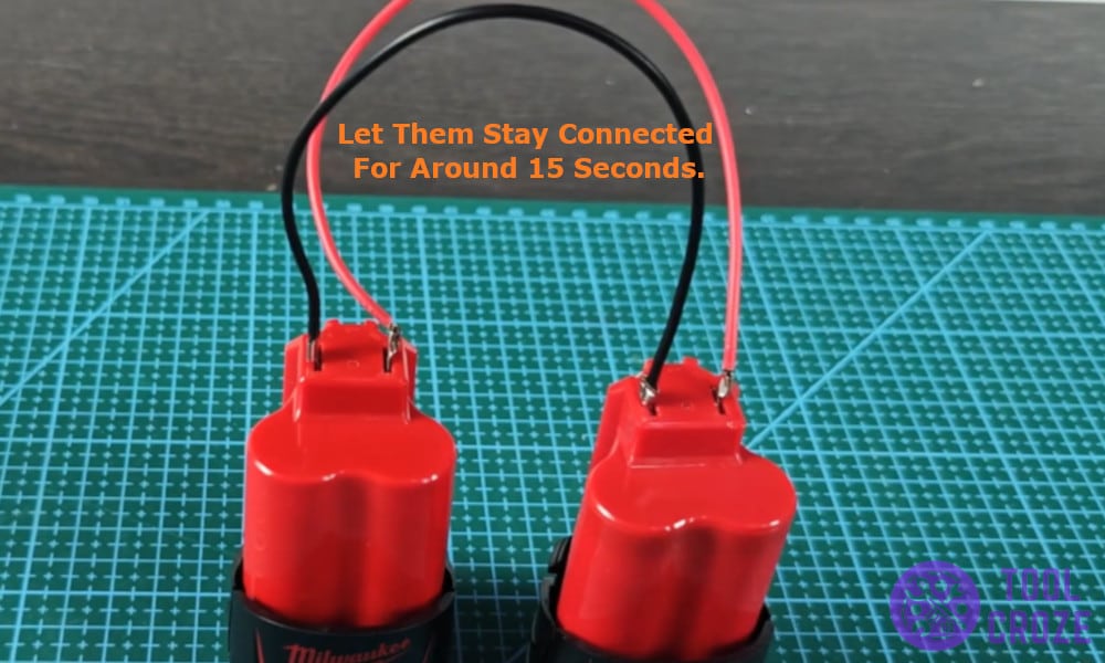 let them stay connected for around 15 seconds