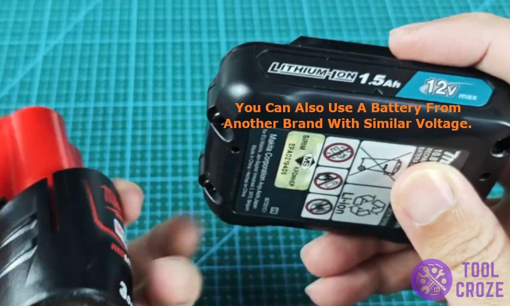 other brand battery similar voltage