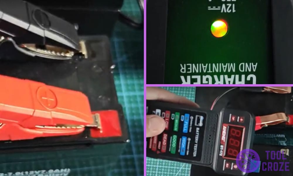 Battery Tender Flashing Red and Green