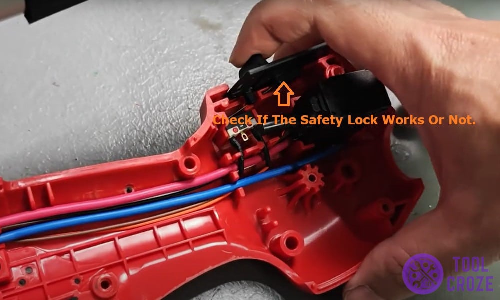 Check if the Safety Lock Works or Not