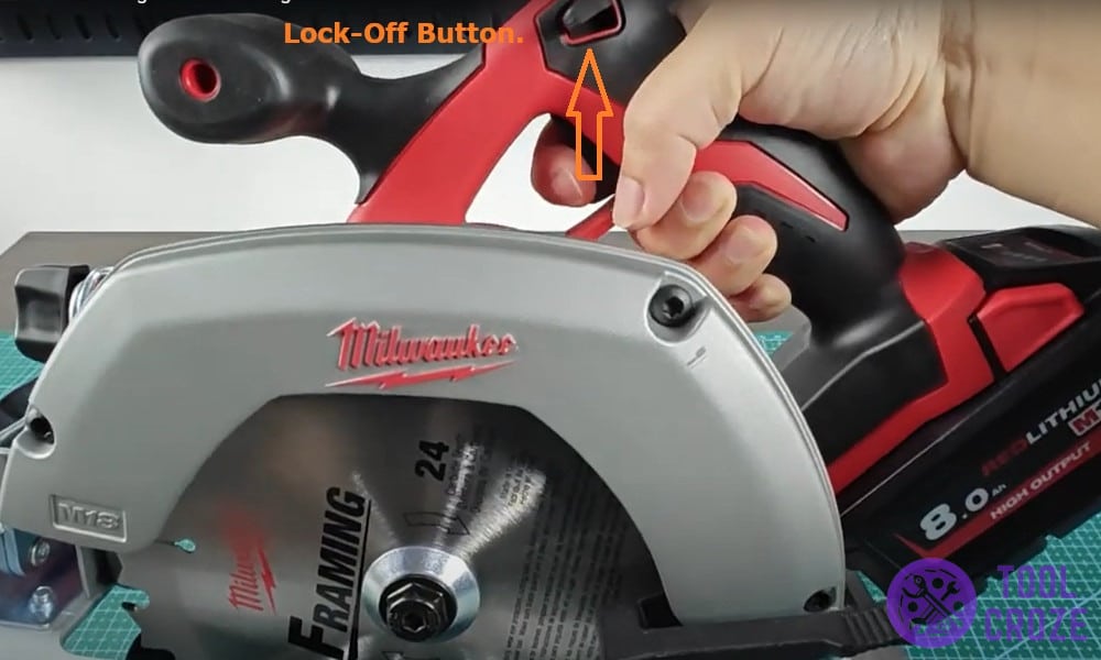 Lock-Off Button