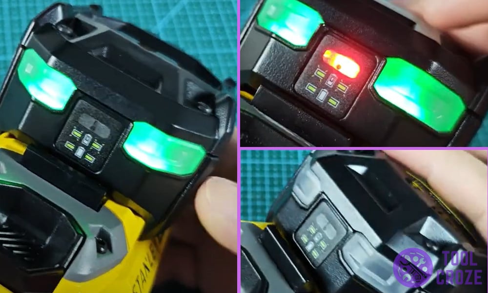 Meaning of Stanley Fatmax Battery Charger