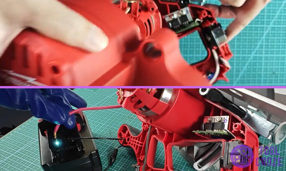 Milwaukee Circular Saw Motor Testing