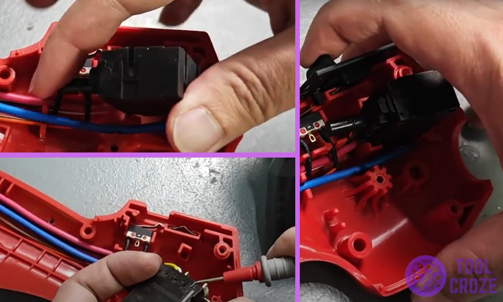 Milwaukee String Trimmer Trigger Not Working