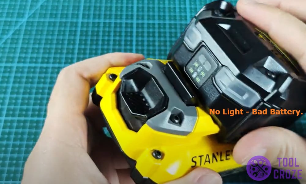 No Light - Bad Battery