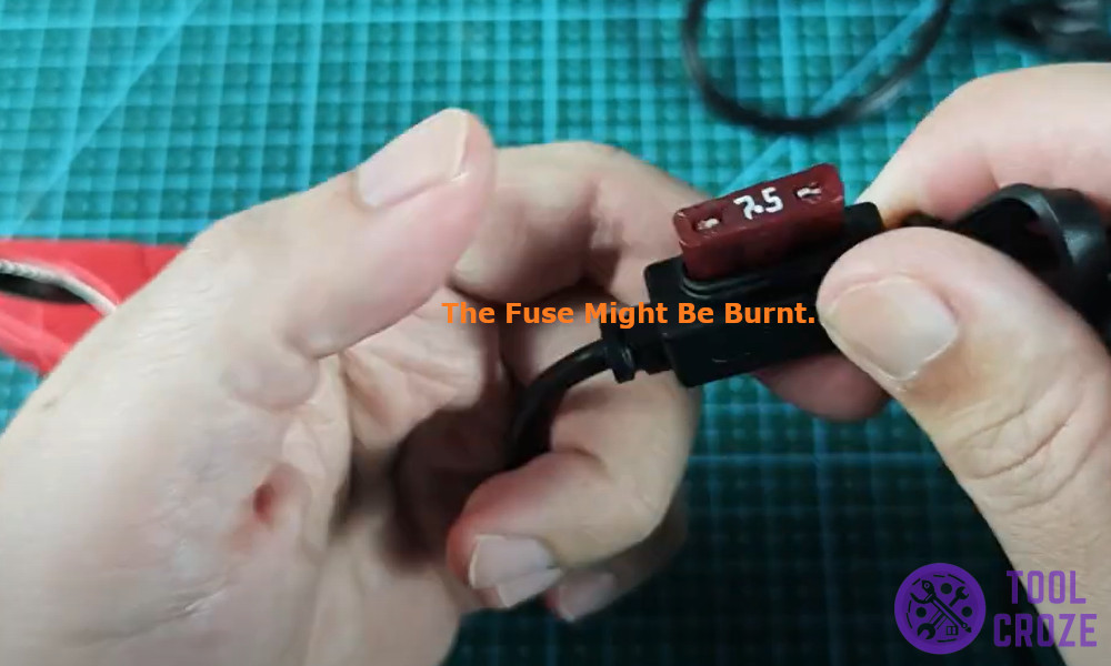 fuse might be burnt