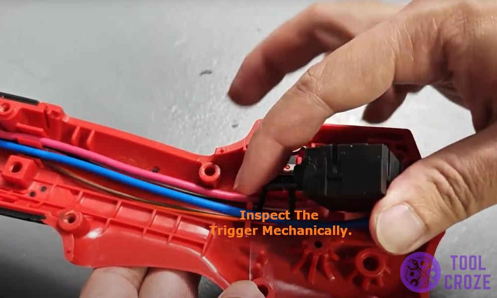 inspect the trigger mechanically