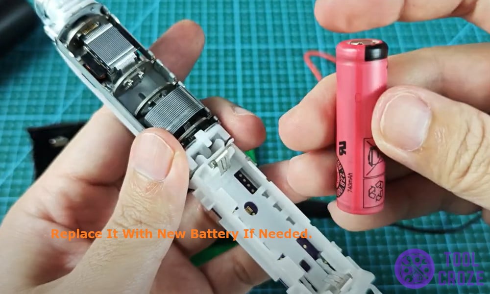 replace battery if needed