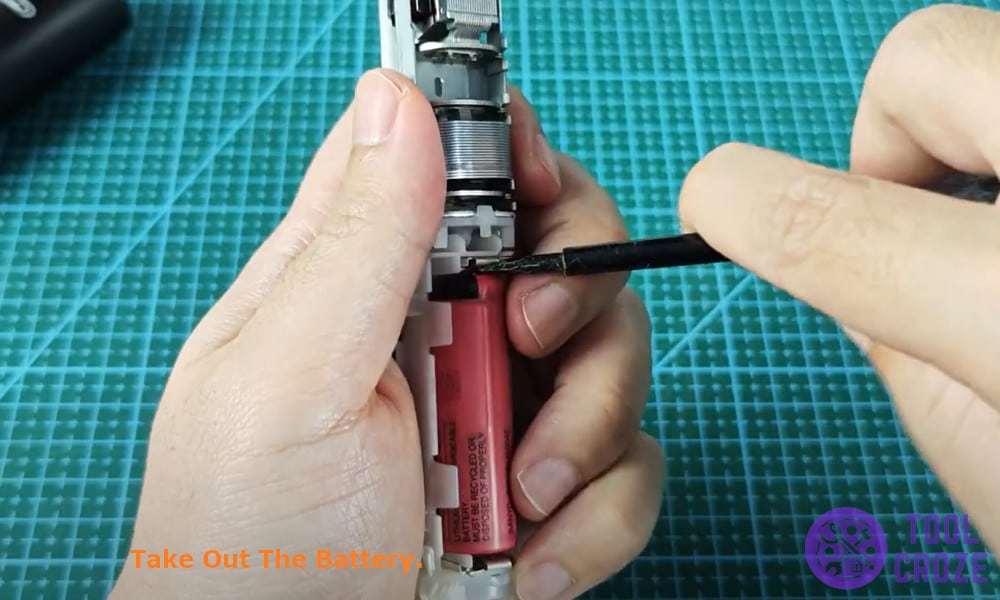 take out the battery