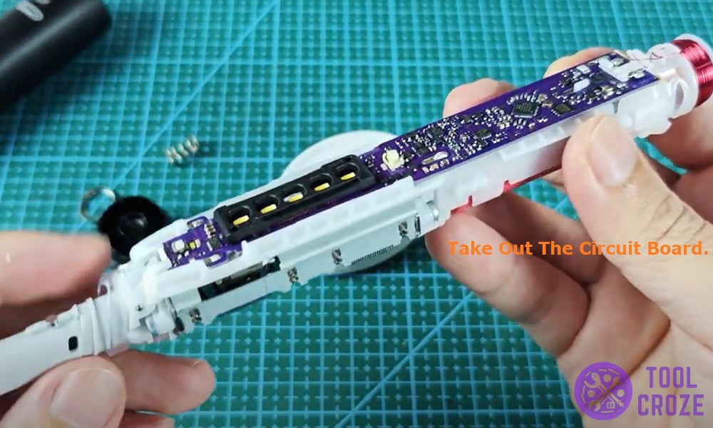 take out the circuit board