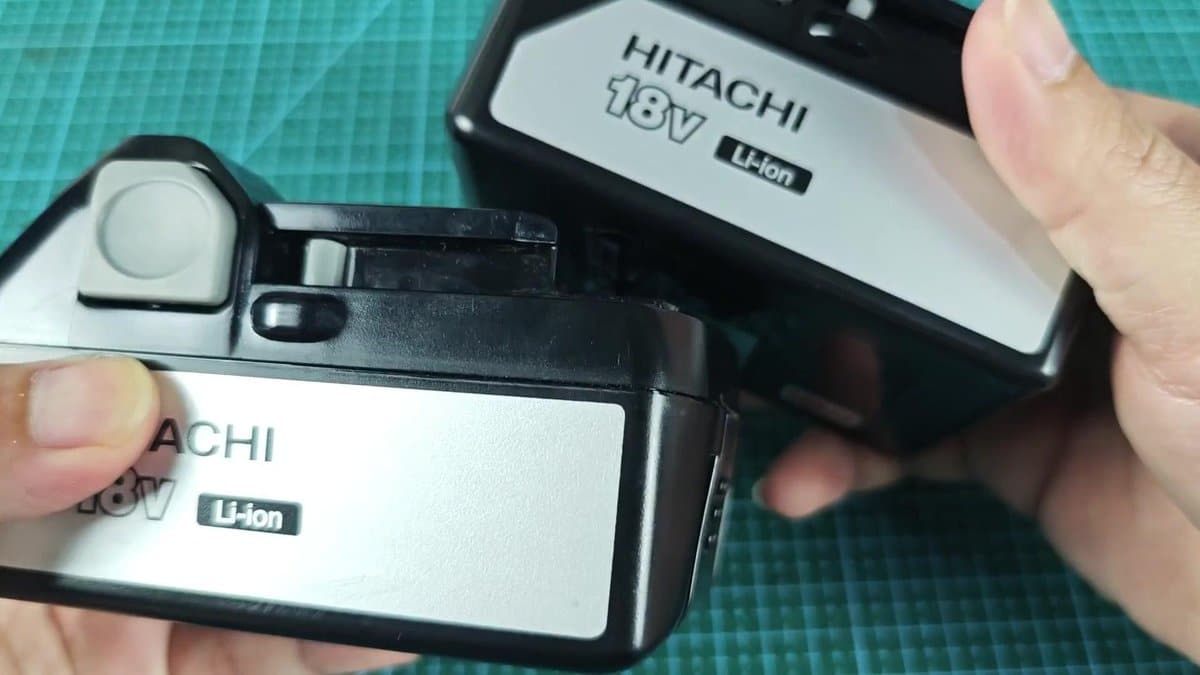 Hitachi 18V Li-ion batteries being examined