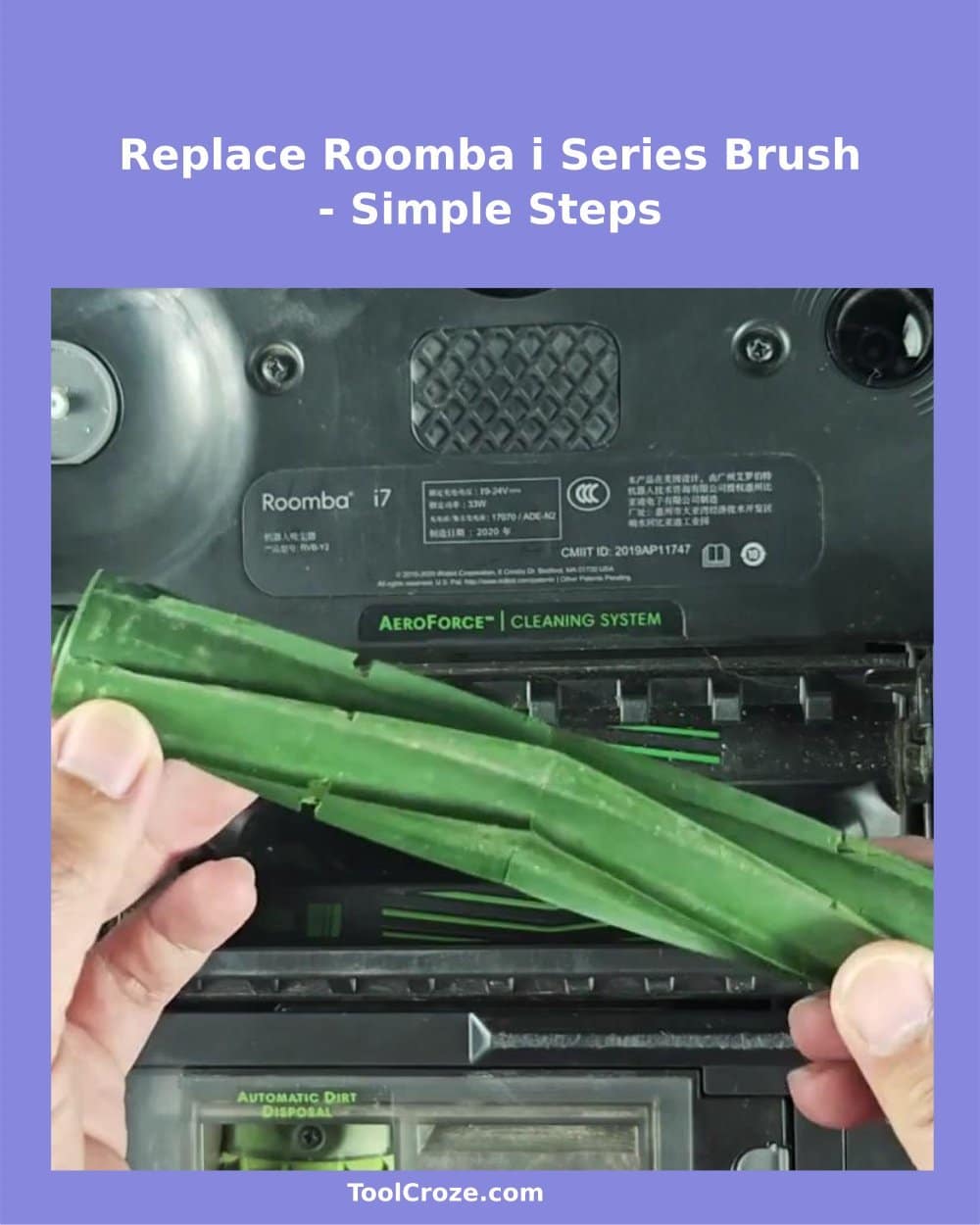 How To Replace Roomba i Series Brush