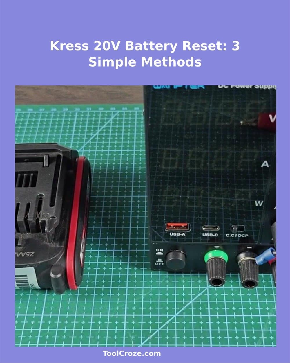 Kress 20V Battery: 3 Reset Methods