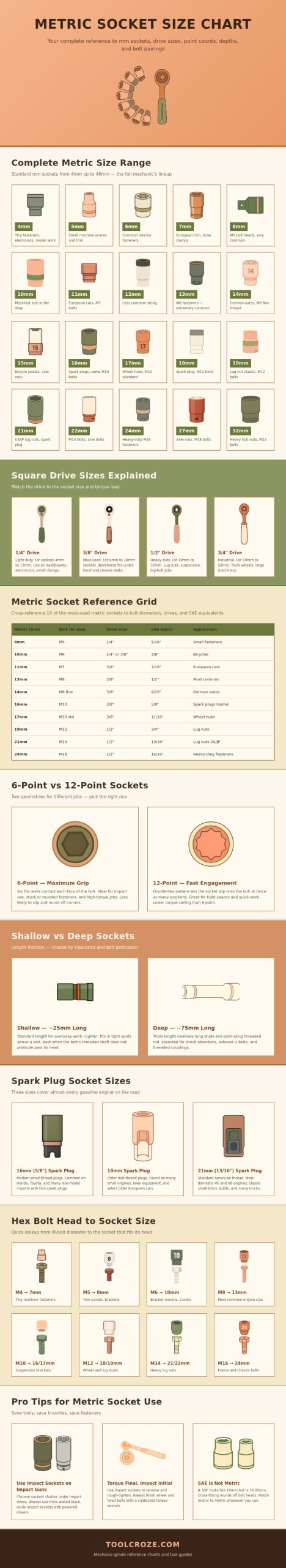 Metric Socket Size Chart