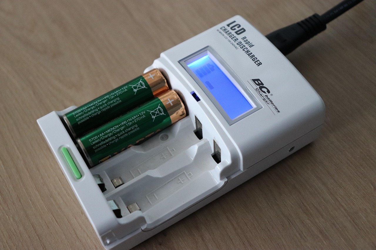 battery charger station