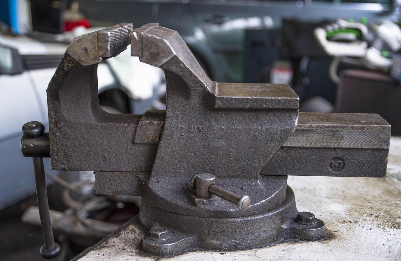 metal clamps